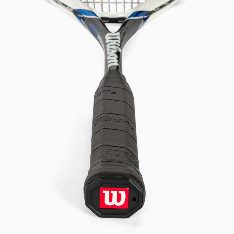 Racchetta da squash Wilson Hyper Hammer 120 blu/bianco 3