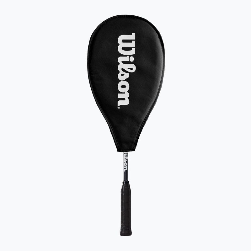 Racchetta da squash Wilson Hyper Hammer 145 arancio/grigio 9