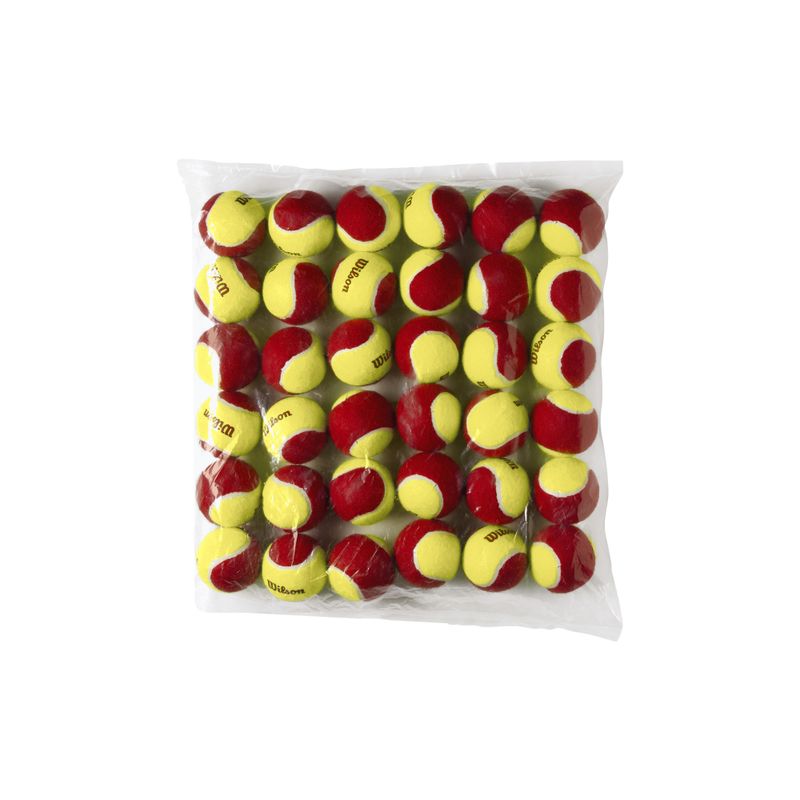 Palline da tennis Wilson Starter Red Tball per bambini 36 pezzi giallo/rosso WRT13700B 2
