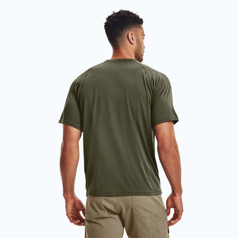 Maglietta Under Armour Tactical Tech da uomo di colore verde/chiaro 3