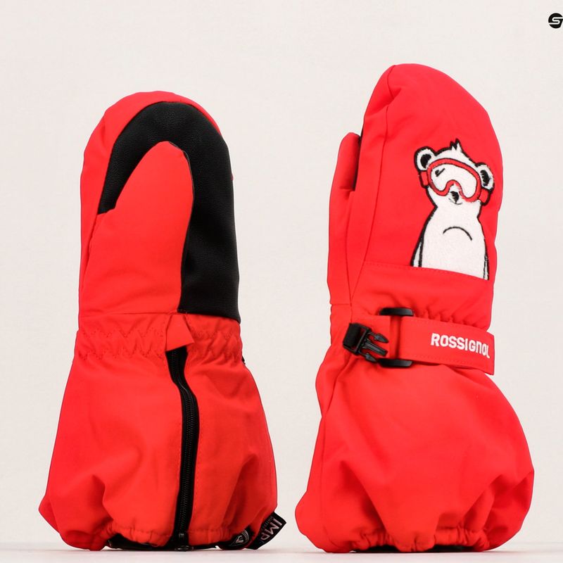 Rossignol Baby Impr M guanti sportivi invernali rossi 6