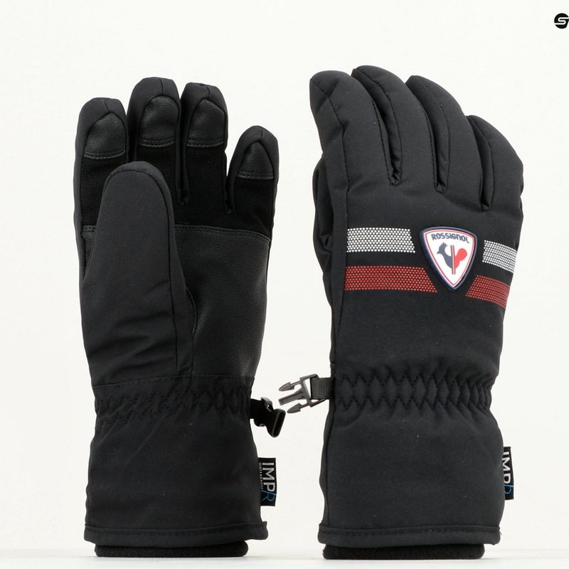 Rossignol Jr Roc Impr G guanto da sci per bambini nero 5