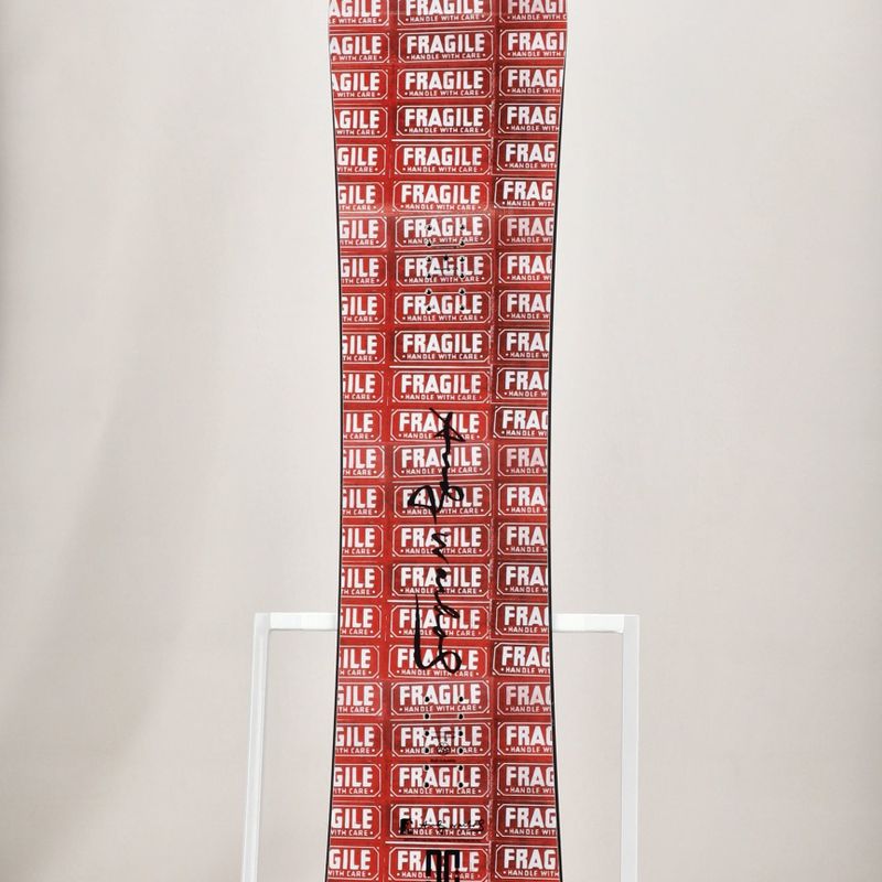 Snowboard da uomo DC AW Ply rosso fragile 8