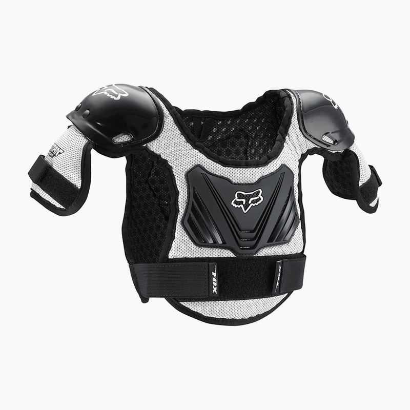 Fox Racing Peewee Titan Roost Deflector Jr nero/argento paracolpi per bambini