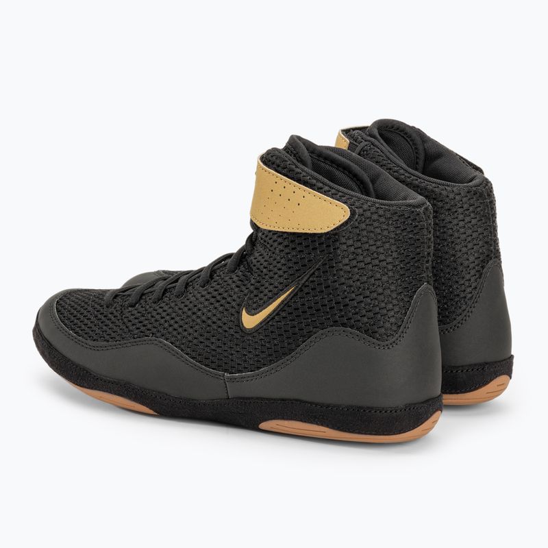 Scarpe da wrestling da uomo Nike Inflict 3 Edizione Limitata nero/oro vegas 3