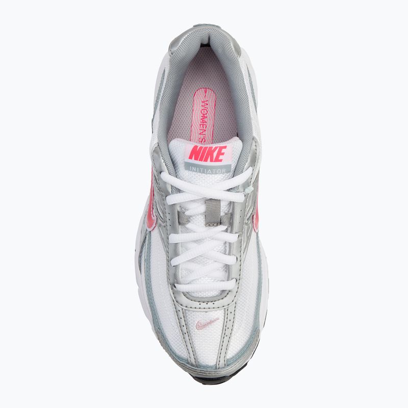 Nike Initiator scarpe da donna bianco/argento metallico/blu scuro/ciliegia 4