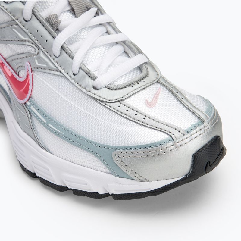 Nike Initiator scarpe da donna bianco/argento metallico/blu scuro/ciliegia 7