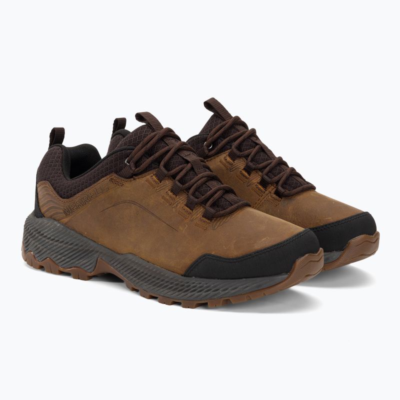 Stivali da trekking da uomo Merrell Forestbound tan 4