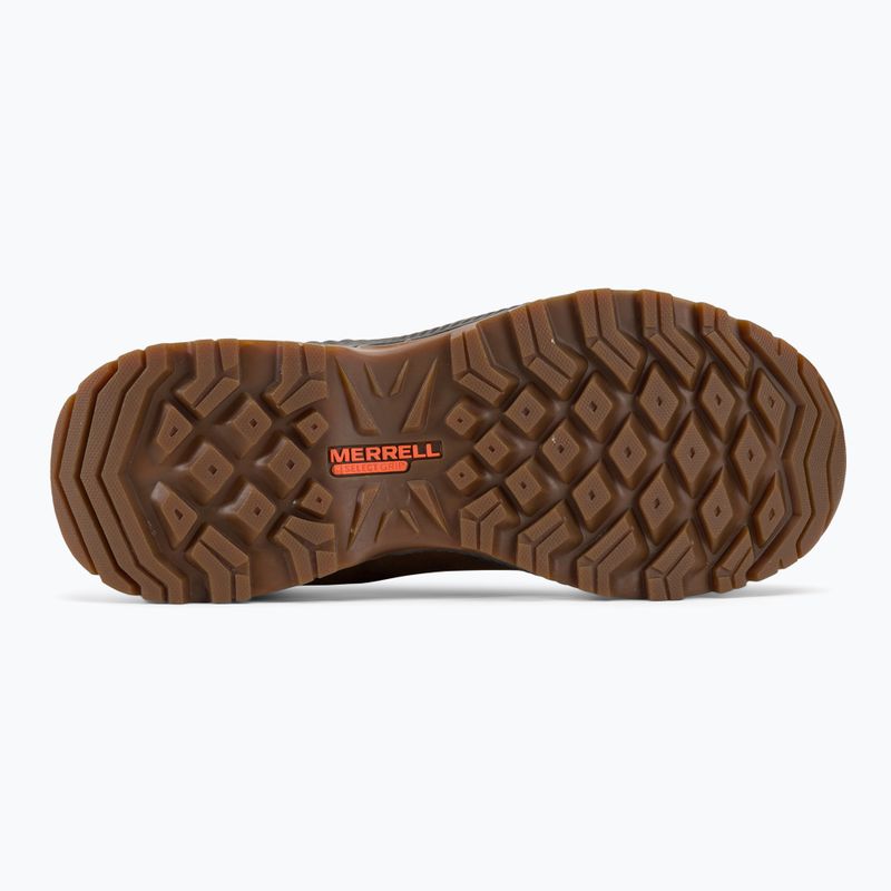 Stivali da trekking da uomo Merrell Forestbound tan 5