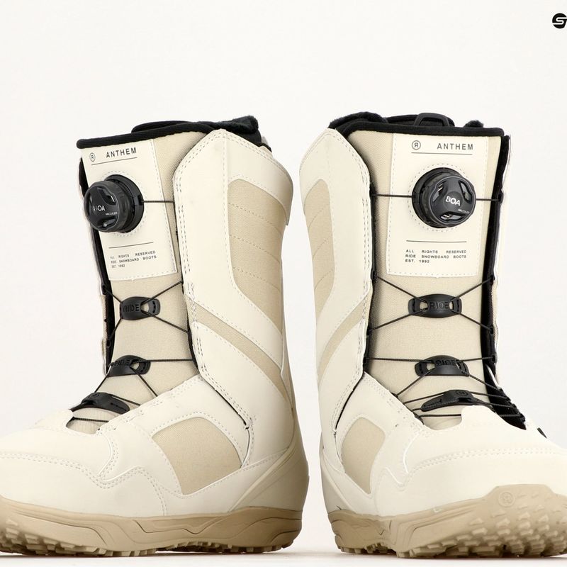 Scarponi da snowboard da uomo RIDE Anthem tan 7