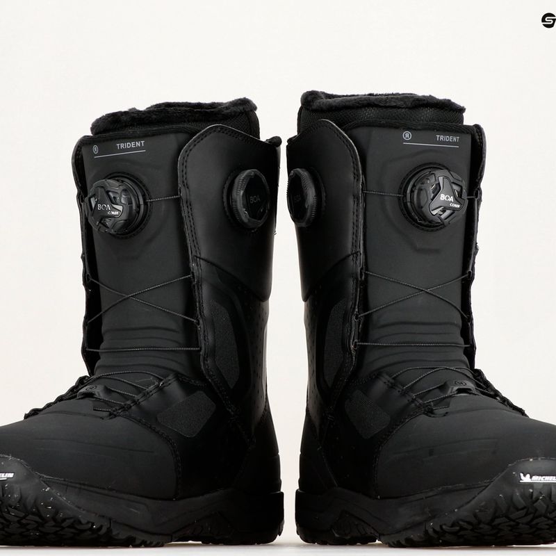 Scarponi da snowboard da uomo RIDE Trident nero 7