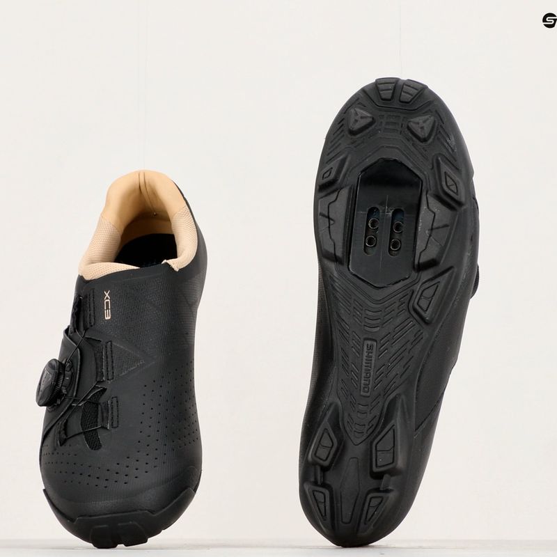 Scarpe da ciclismo MTB da donna Shimano SH-XC300W nero 8