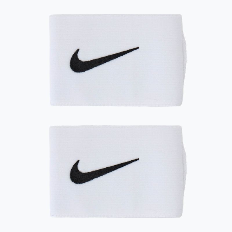 Fasce parastinchi Nike Guard Stay 2 bianco/nero 2