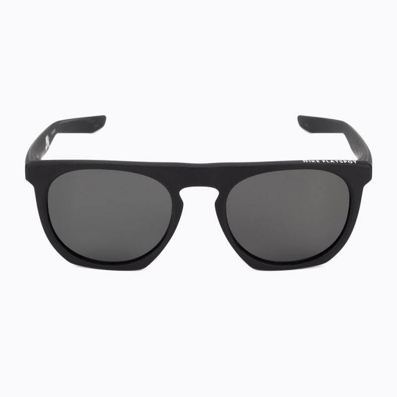 Occhiali da sole con lenti polarizzate Nike Flatspot P nero opaco/grigio argento 3