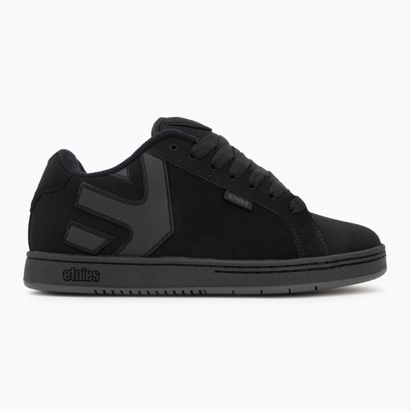 Etnies scarpe da uomo Fader nero lavaggio sporco 2