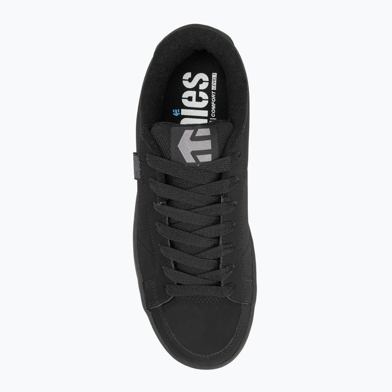 Etnies Kingpin nero/nero scarpe da uomo 5