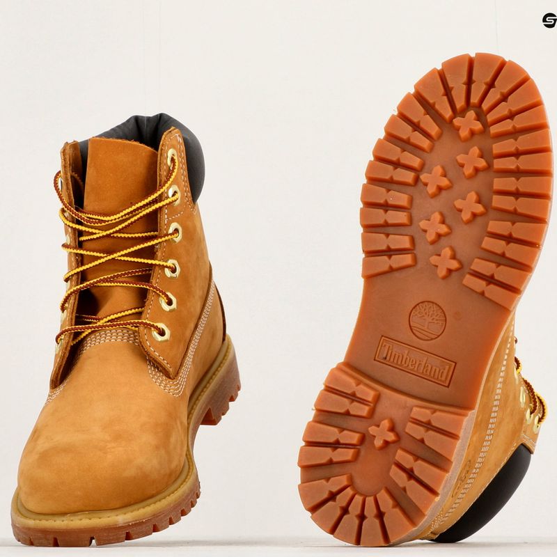 Stivali da trekking da donna Timberland Premium 6 Inch wheat nubuck 9