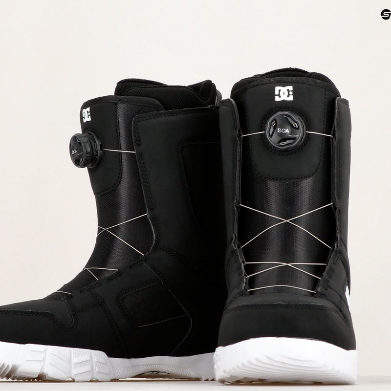 Scarponi da snowboard da uomo DC Phase Boa nero/bianco 7