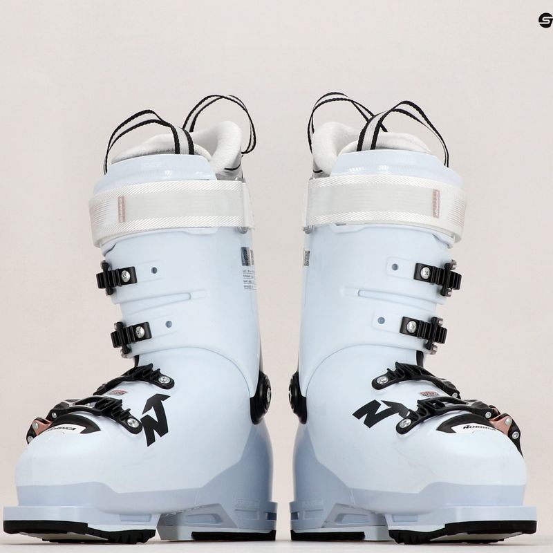 Scarponi da sci da donna Nordica Pro Machine 105 W GW bianco/nero/rosa 15