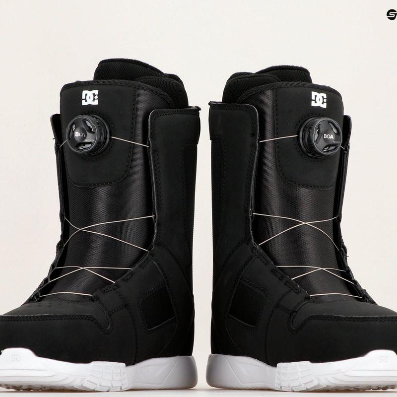 Scarponi da snowboard da donna DC Phase Boa nero/bianco 9