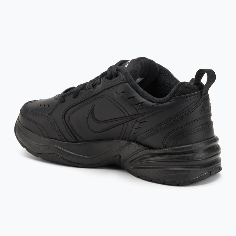 Scarpe da ginnastica da uomo Nike Air Monarch IV nero / nero 3
