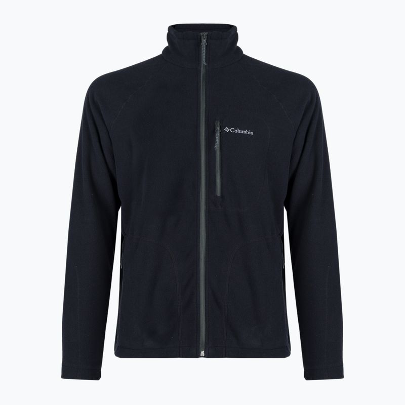 Felpa Columbia Fast Trek II da uomo in pile nero 7