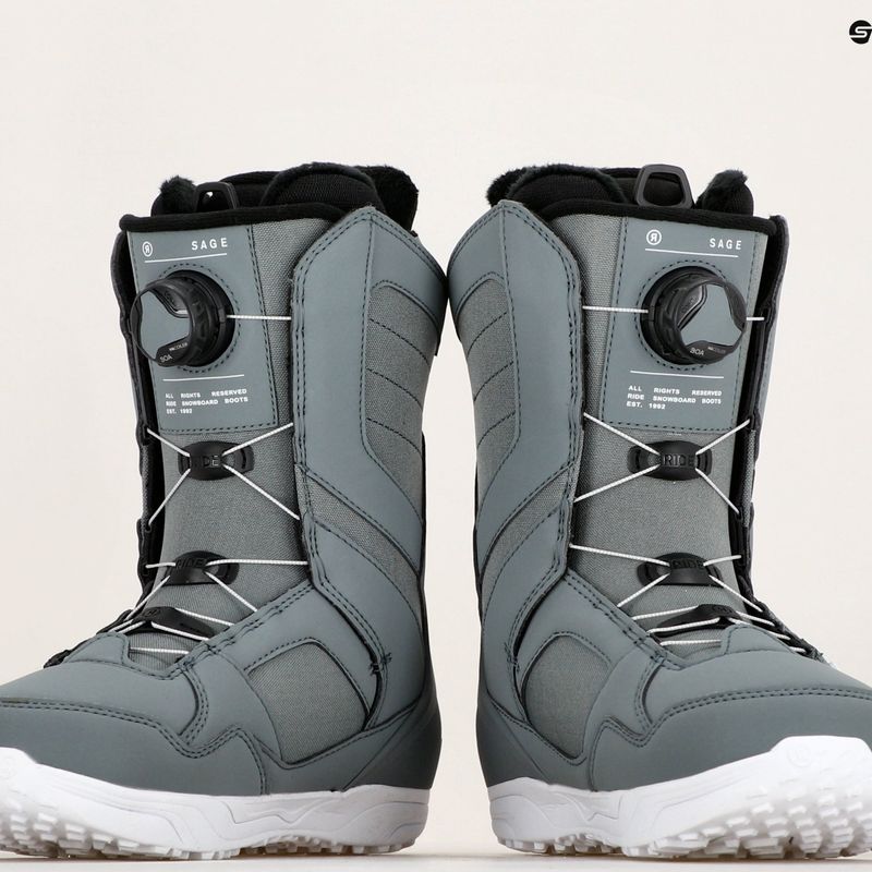 Scarponi da snowboard da donna RIDE Sage slate 13