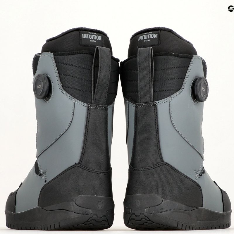Scarponi da snowboard da uomo RIDE Lasso grigio 12