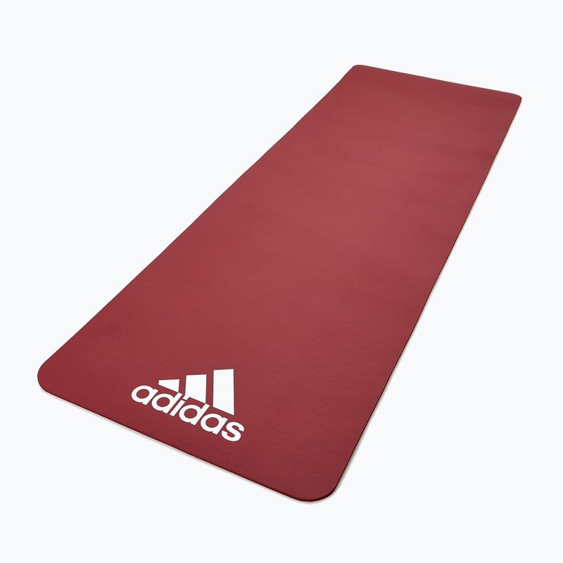 Tappeto da allenamento adidas rosso ADMT-11014RD 5