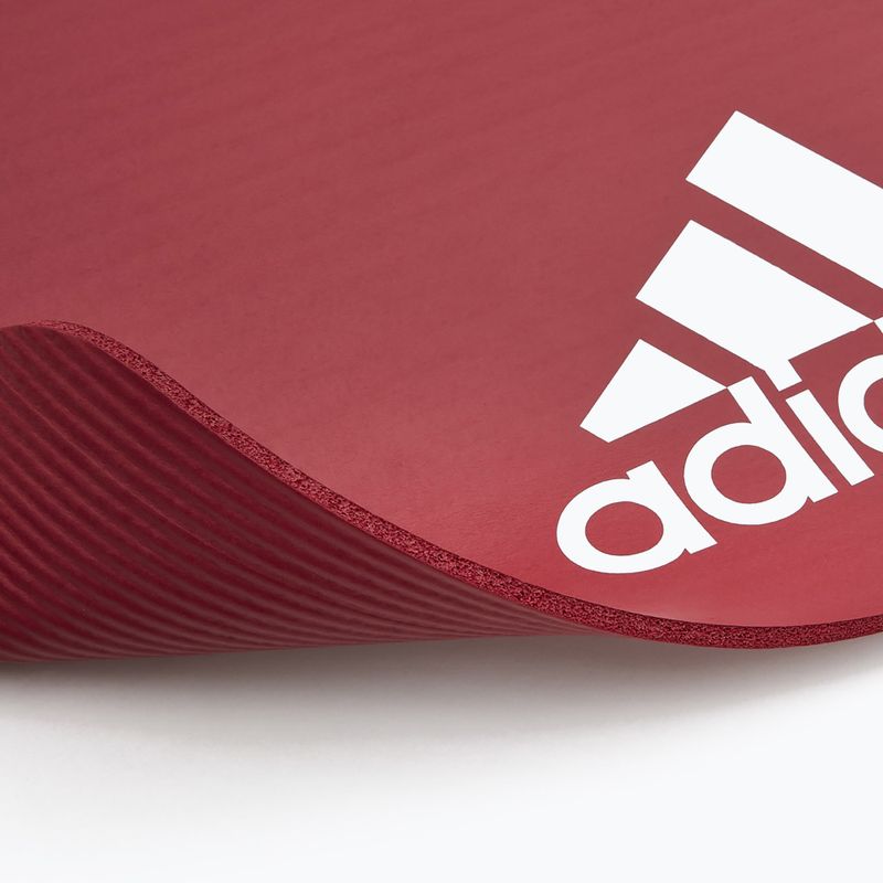 Tappeto da allenamento adidas rosso ADMT-11014RD 8