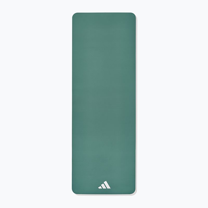 Tappetino fitness adidas Yoga 8 mm verde grezzo 3