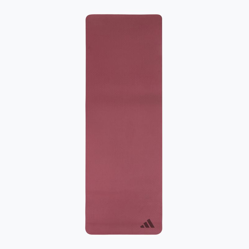 Tappetino da yoga adidas Premium Yoga 5mm mystery ruby