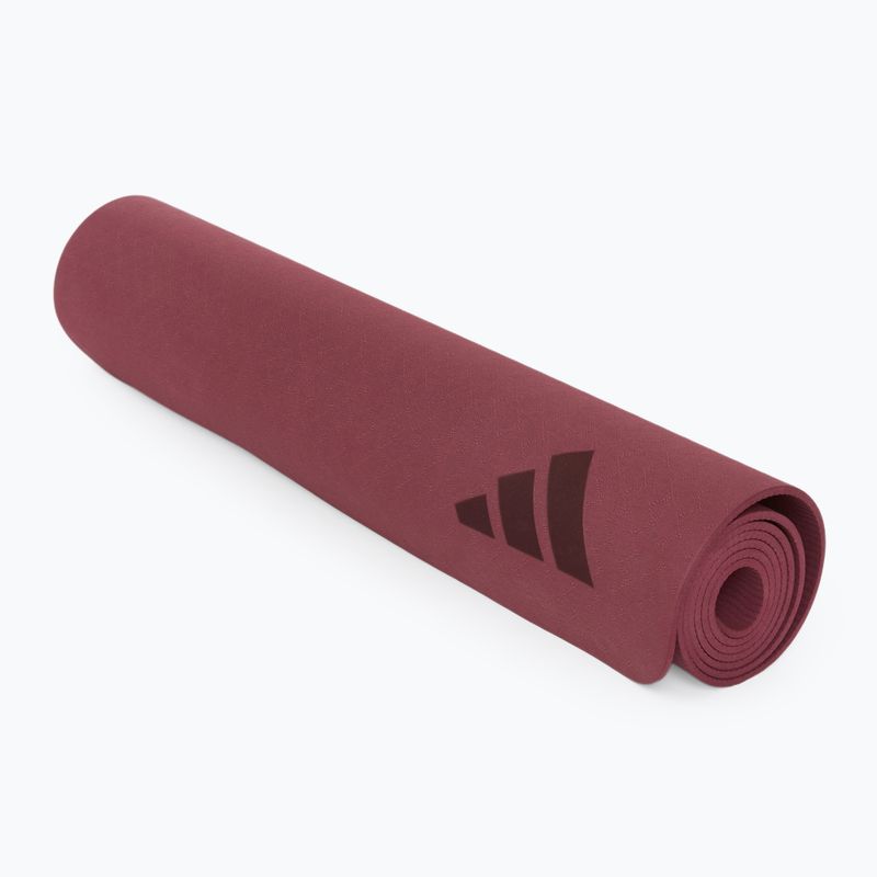Tappetino da yoga adidas Premium Yoga 5mm mystery ruby 6