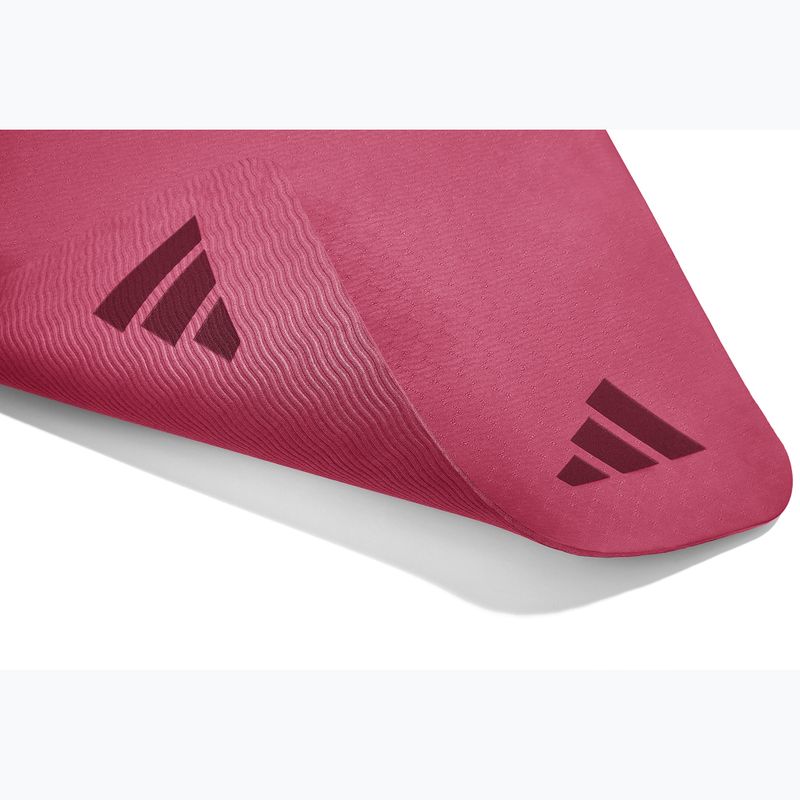 Tappetino da yoga adidas Premium Yoga 5mm mystery ruby 10