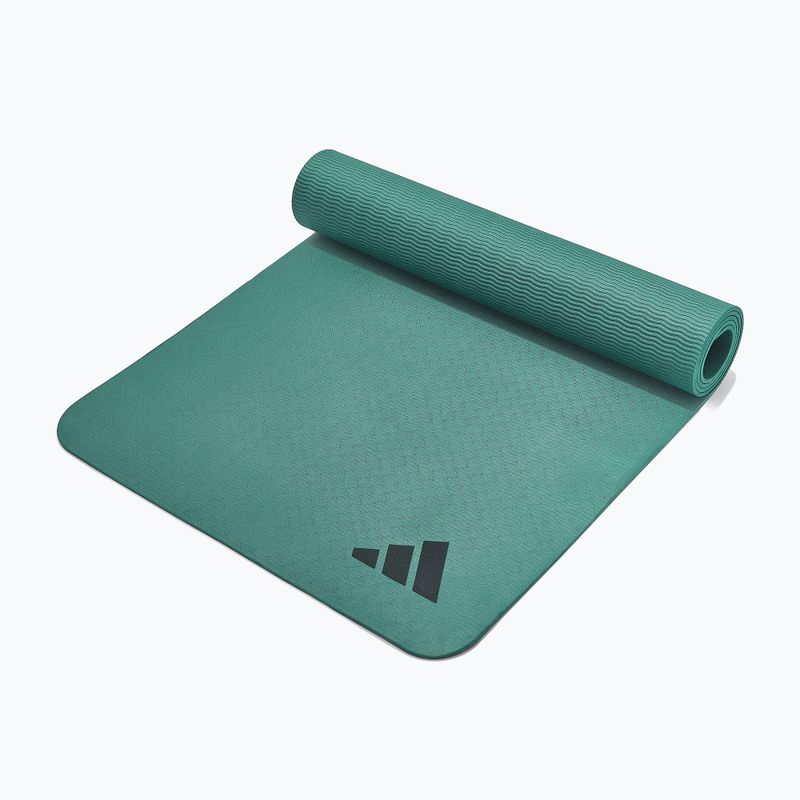 Tappetino da yoga adidas Premium Yoga 5mm raw green 4