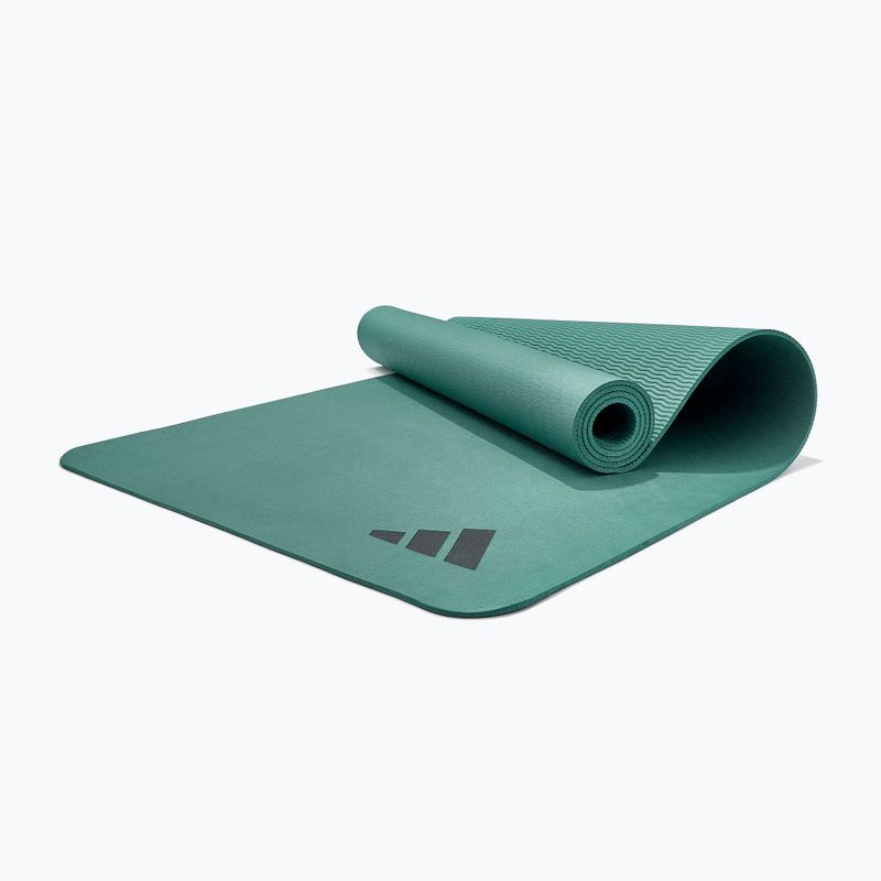 Tappetino da yoga adidas Premium Yoga 5mm raw green 6