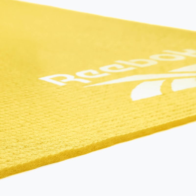 Tappetino da yoga Reebok RAYG-11022YL Yellow 5