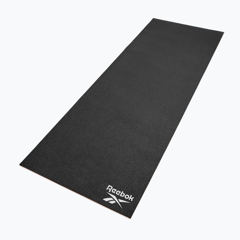 Tappetino da yoga Reebok RAYG-11060BKDD black/orange