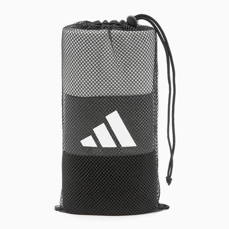 Set di bande di resistenza in gomma adidas 3 pezzi nero/grigio/bianco 11