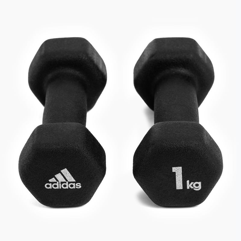 manubri adidas 2x1 kg nero ADWT-10001 3