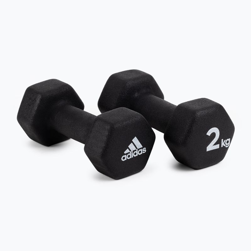 manubri adidas 2x2kg nero ADWT-10002
