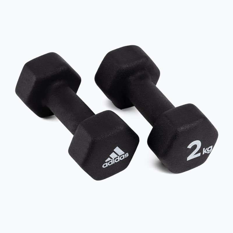 manubri adidas 2x2kg nero ADWT-10002 2
