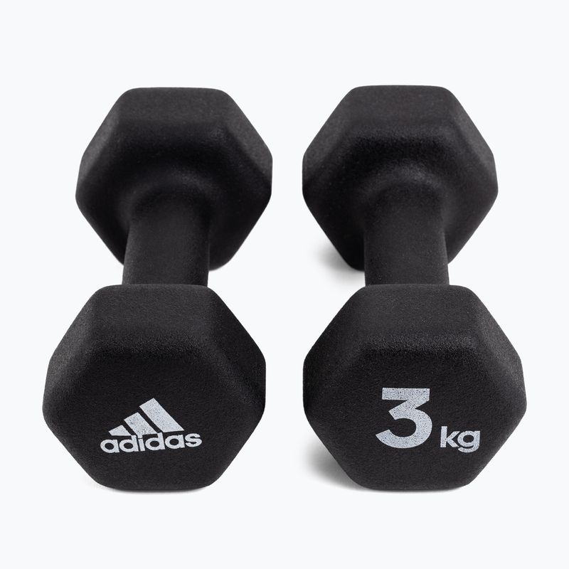 manubri adidas 2x3 Kg nero ADWT-10003 3