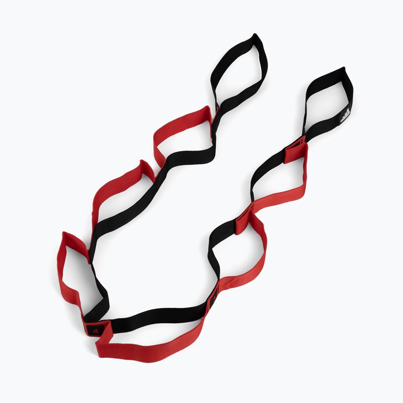 Adidas cintura da ginnastica nera e rossa ADTB-10608 3