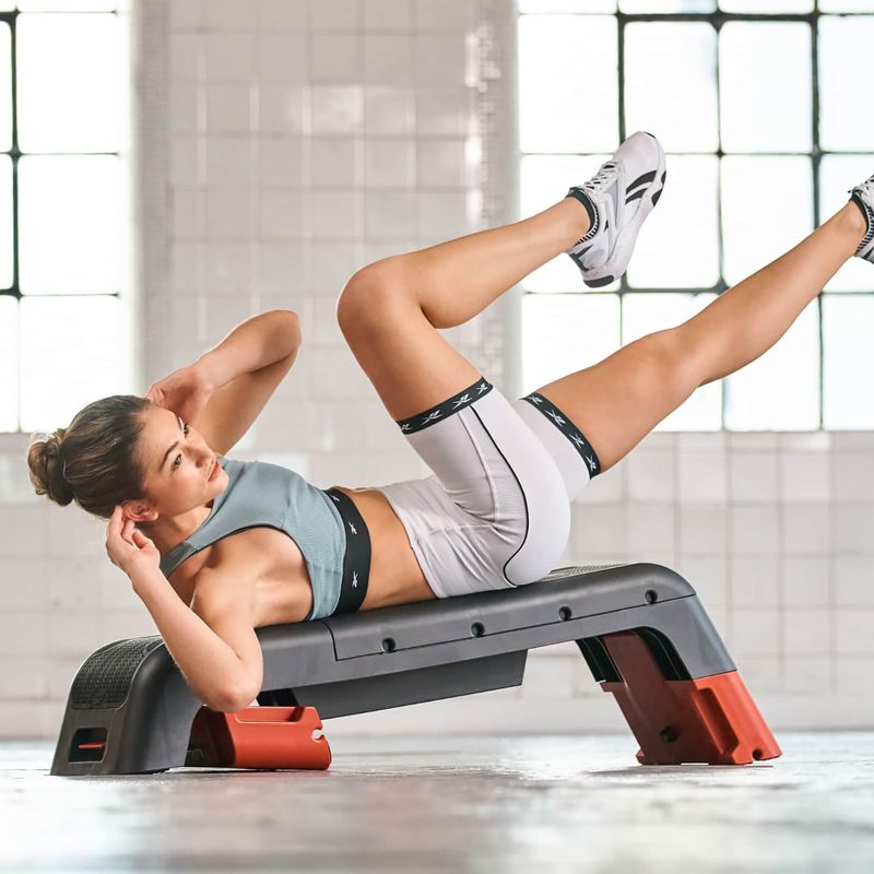 Step multifunzione Reebok Deck red 10