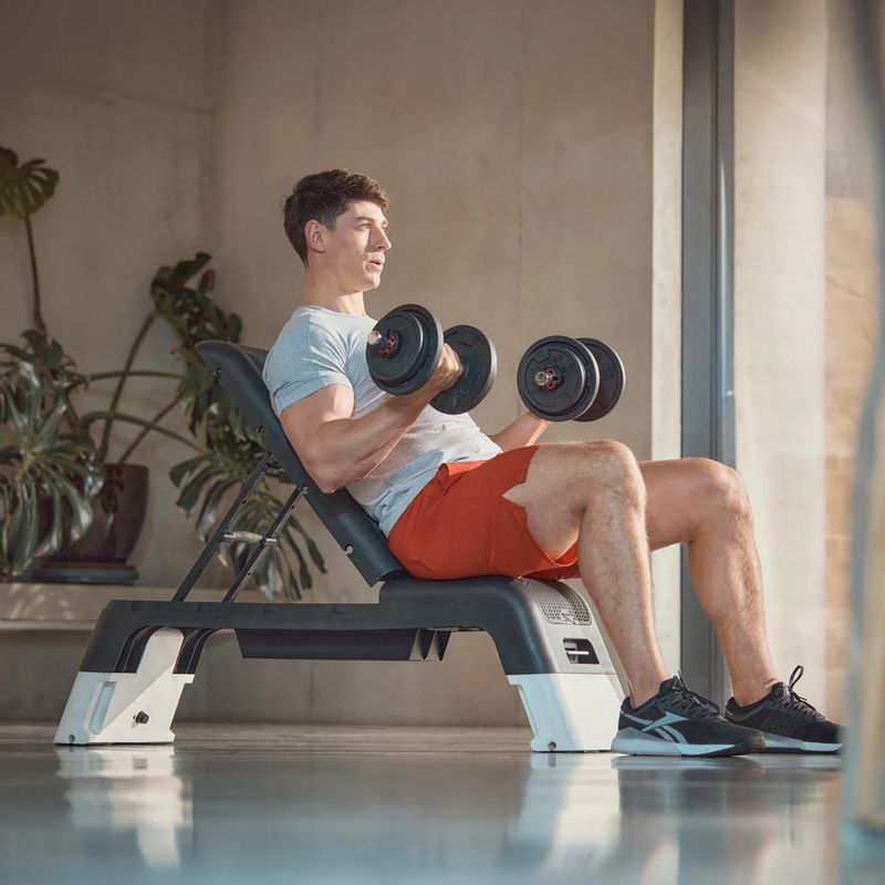 Step multifunzione Reebok Deck white 13