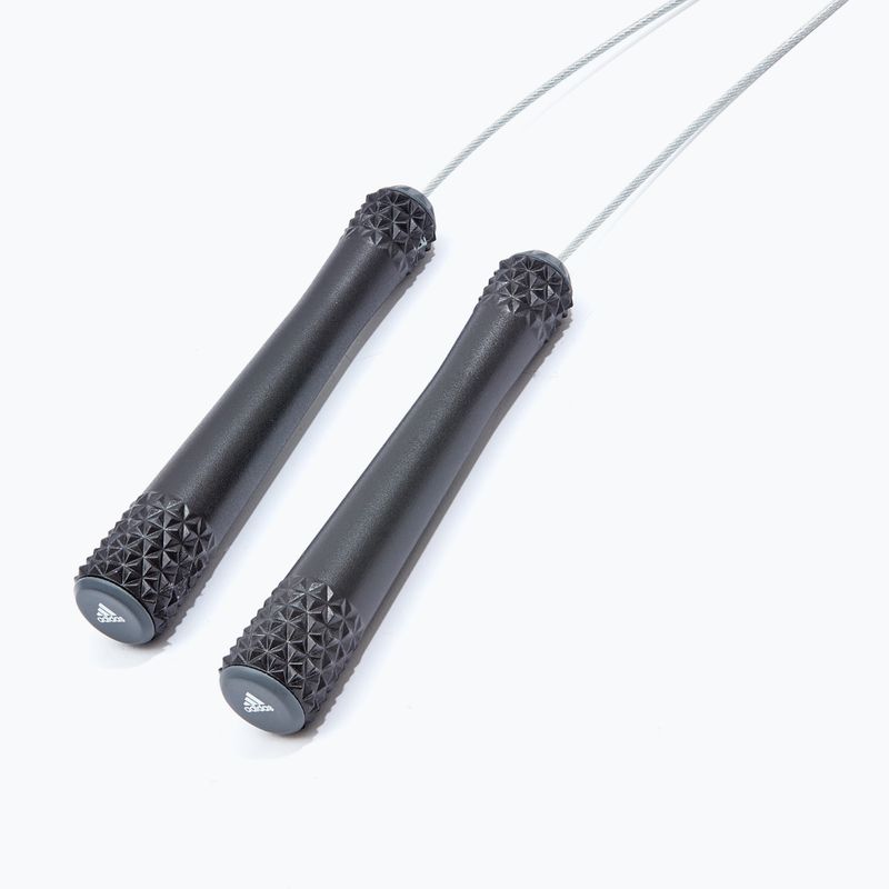Corda per saltare adidas DRP-13311 grey/black 2