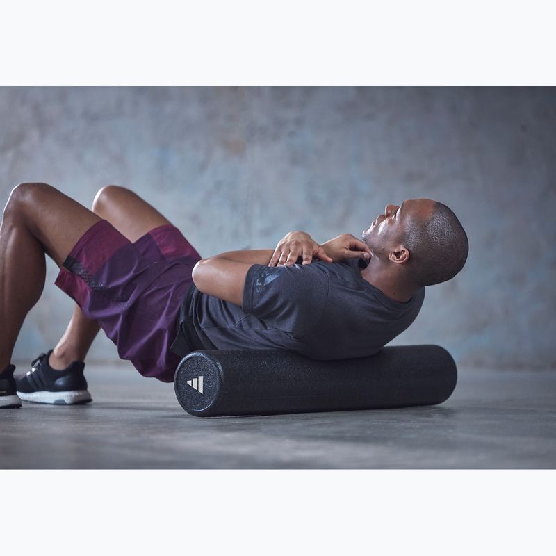 Rullo per massaggi adidas EPP Black foam 6