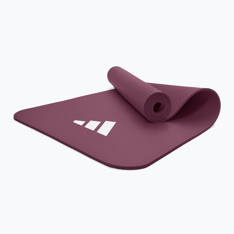 Tappetino adidas Fitness 7 mm maroon 4