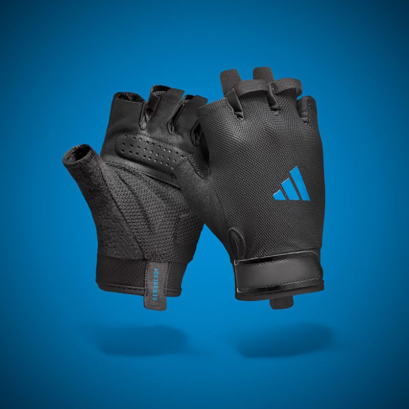 Guanti da allenamento adidas Essential Training blue 9